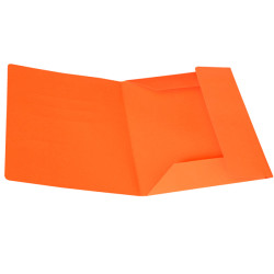 Cartellina 3 lembi - 200 gr - 25 x 34,5 cm - cartoncino bristol - arancio - Starline - conf. 25 pezzi