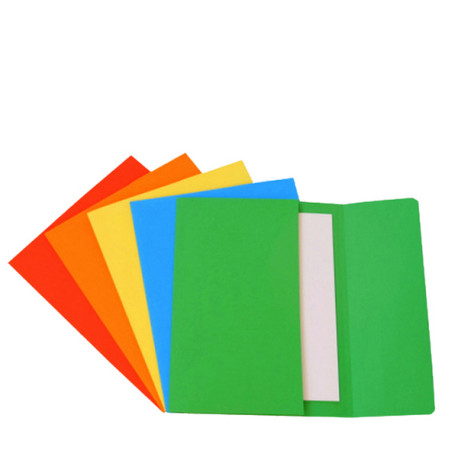 Cartellina a busta - 34 x 26 cm - cartoncino bristol - 5 colori assortiti - 200 gr - Starline - conf. 25 pezzi