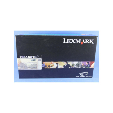 Lexmark - Toner - Nero - T654X31E - return program - 36.000 pag