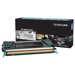 Lexmark - Toner - Nero - X746H1KG - return program - 12.000 pag