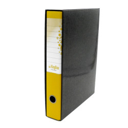 Registratore Kingbox - dorso 5 cm - protocollo 23 x 33 cm - giallo - Starline