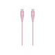 Celly - Cavo USB - USB-C (M) a USB-C (M) - 1.5 m - USB Power Delivery (3A, 60W) - rosa