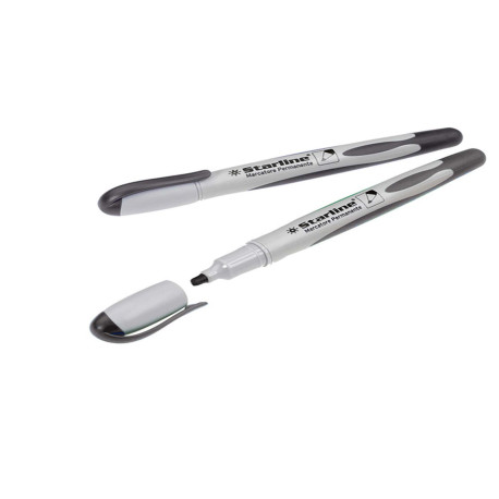 Marcatore permanente Starline  - punta tonda 2,0mm - nero - Starline