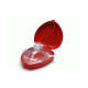 Maschera flessibile oronasale con valvola e custodia