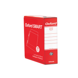 Buste forate Oxford Smart - De Luxe - liscio - 22 x 30 cm - trasparente - Esselte - conf. 300 pezzi