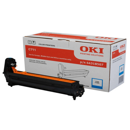 Oki - Tamburo - Ciano - C711 - 44318507 - 20.000 pag