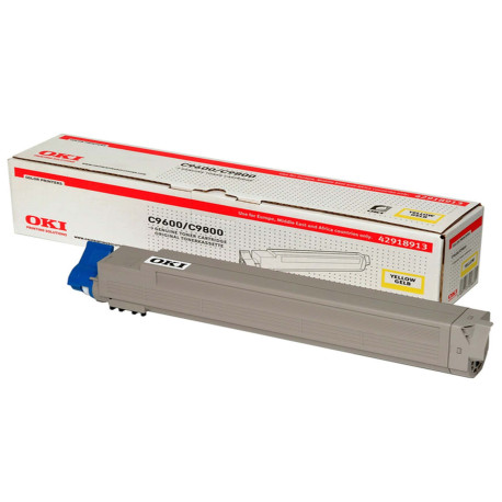 Oki - Toner - Giallo - C9600 C9800 - 42918913 - 15.000 pag