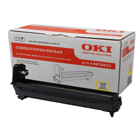 Oki - Tamburo - Giallo - C5850/5950 - 43870021 - 20.000 pag