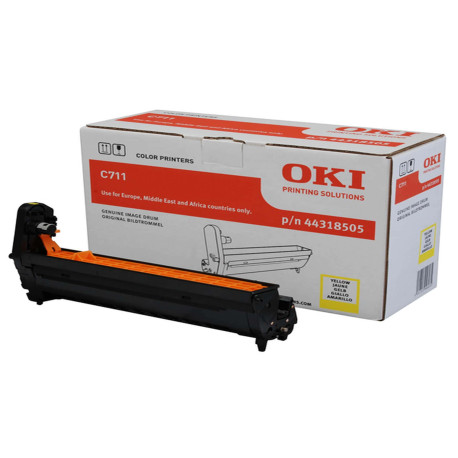 Oki - Tamburo - Giallo - C711 - 44318505 - 20.000 pag