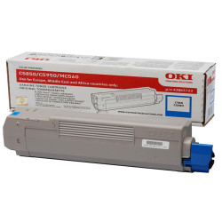 Oki - Toner - Ciano - C5850/C5950 - 43865723 - 6.000 pag
