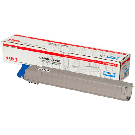 Oki - Toner - Ciano - C9600 C9800 - 42918915 - 15.000 pag