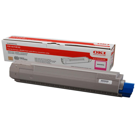 Oki - Toner - Magenta - C-810 C-830 - 44059106 - 8.000 pag