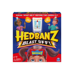 Spin Master Games - Hedbanz Blast Off! - gioco di indovinelli