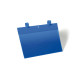 Buste identificative - con fascette di aggancio - A4 orizzontale - blu - Durable - conf. 50 pezzi