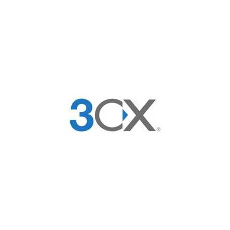 3CX Phone System Professional Edition - Rinnovo licenza abbonamento (1 anno) - 4 chiamate simultanee - Win