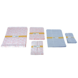 Buste in carta - stampa generica - 22x34 cm - colori assortiti - Favorit - conf. 100 pezzi