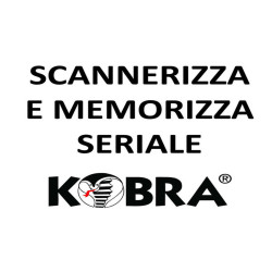 Optional Scannerizza e Memorizza Seriale / Data / Ora in un Software Dedicato per KOBRA Degausser