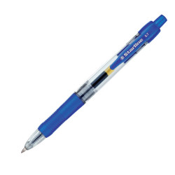 Penna a sfera a scatto con inchiostro gel - punta fine 0,7mm - blu - Starline