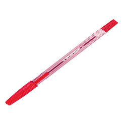 Penna a sfera con cappuccio  - punta fine 0,7mm  - rosso - Starline -  conf. 50 pezzi
