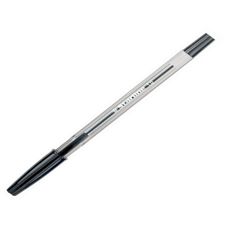 Penna a sfera con cappuccio - punta media 1,0mm - nero  - Starline -  conf. 50 pezzi
