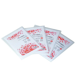 Portalistini personalizzabile - PP - 22 x 30 cm - 50 buste - trasparente - Starline