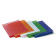 Raccoglitore Eco - 22 x 30 cm - 4 anelli tondi 17 mm - dorso 2,5 cm - PP semitrasparente - colori assortiti - Starline