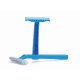 Rasoio per tricotomia monolama acciaio e teflon, facilita l'applicazione di bendaggi o medicazioni