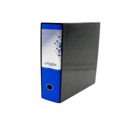 Registratore Kingbox - dorso 8 cm - protocollo 23 x 33 cm - blu - Starline
