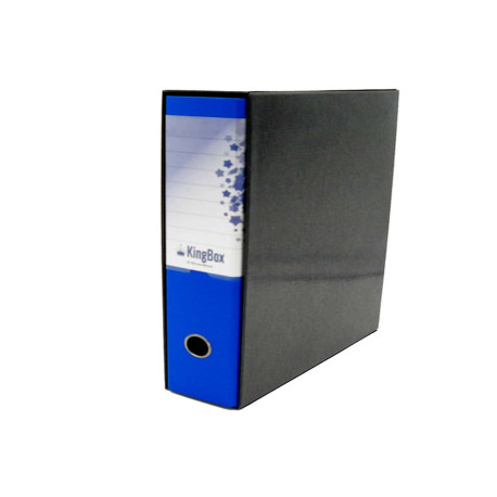 Registratore Kingbox - dorso 8 cm - protocollo 23 x 33 cm - blu - Starline
