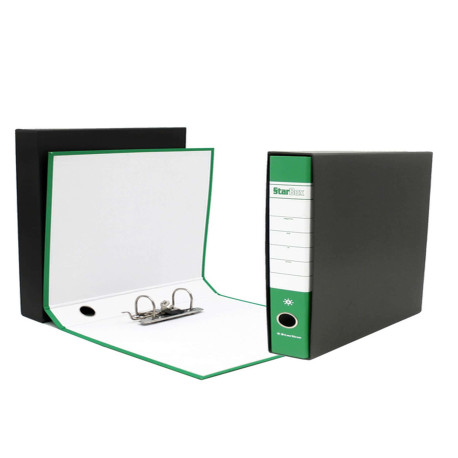 Registratore Starbox - dorso 5 cm - commerciale 23 x 30 cm - verde - Starline