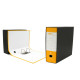 Registratore Starbox - dorso 8 cm - commerciale 23 x 30 cm - giallo - Starline
