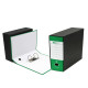 Registratore Starbox - dorso 8 cm - commerciale 23 x 30 cm - verde - Starline