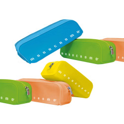 Bustina silicone Soft Touch Monocromo - 80x200x60 mm - colori assortiti fluo - Pigna