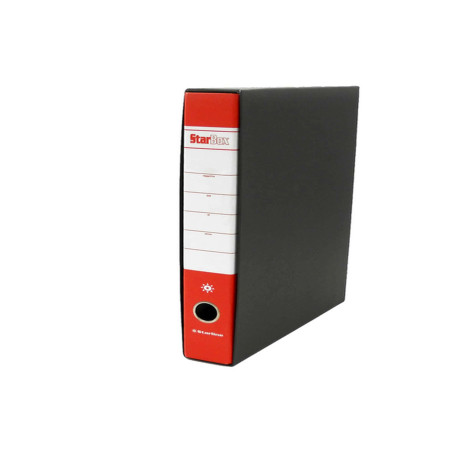 Registratore Starbox sfuso - dorso 5 cm - protocollo 23 x 33 cm - rosso - Starline