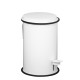 Pattumiera - 3 L - acciaio inox - bianco - Laminart