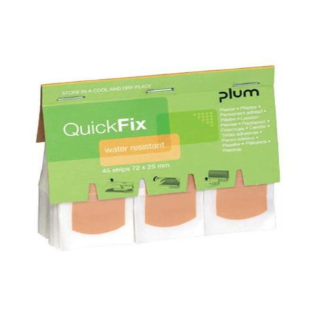 Ricarica Quickfix da 45 Cerotti Resistenti all'acqua CE 93/42