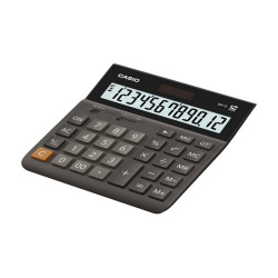 Calcolatrice da tavolo DH-12BK - 12 cifre - nero - Casio