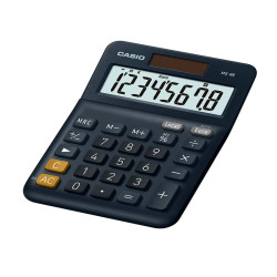 Calcolatrice da tavolo MS-8E - 31,7x103x145 mm - 8 cifre - plastica - blu - Casio