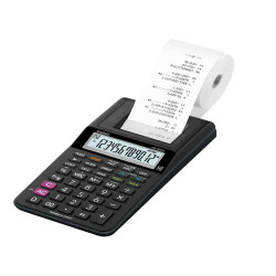Calcolatrice scrivente HR-8RCE - 12 cifre - 8,2 x 10,2 x 23,9 cm - nero - Casio