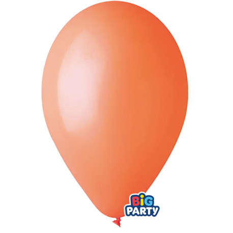 Palloncino - diametro 30 cm - lattice - arancione - conf. 10 pezzi