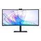 Samsung ViewFinity S6 S34C652VAU - S65VC Series - monitor a LED - curvato - 34" - 3440 x 1440 UWQHD @ 100 Hz - VA - 350 cd/m² -