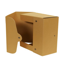 Scatola progetto - dorso 10 cm - 25 x 35 cm - cartone FSC - avana - Starline