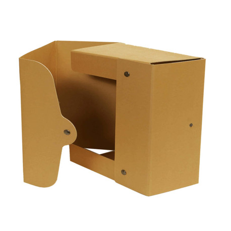 Scatola progetto - dorso 10 cm - 25 x 35 cm - cartone FSC - avana - Starline