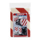 Pannello antiurto adesivo BOX JOLLY - 20 x 30 cm - EPE/LDPE - bianco/rosso - Geko