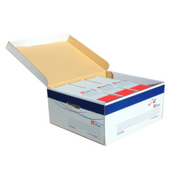 Scatola archivio ST-box - con coperchio - 37,5 x 42,5 x 26,5 cm - Starline