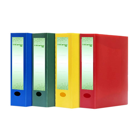 Scatola progetto Eco - 25 x 35 cm - dorso 60 mm - giallo - Starline