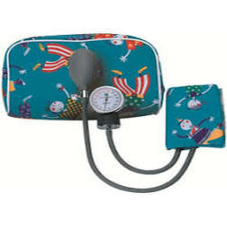 Sfigmomanometro aneroide pediatrico completo di due bracciali neonato/bambino