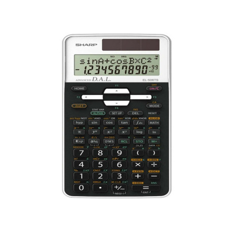 Sharp - Calcolatrice - scientifica -Bianco - EL506TS
