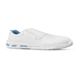 Calzatura di sicurezza Blanco S2 FO SR - pelle idrorepellente - bianco - taglia 44 - U-Power