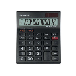 Sharp - Calcolatrice da Tavolo EL-125T - 12 cifre - EL-125T